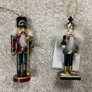 Festive Nutcracker Ornament Set